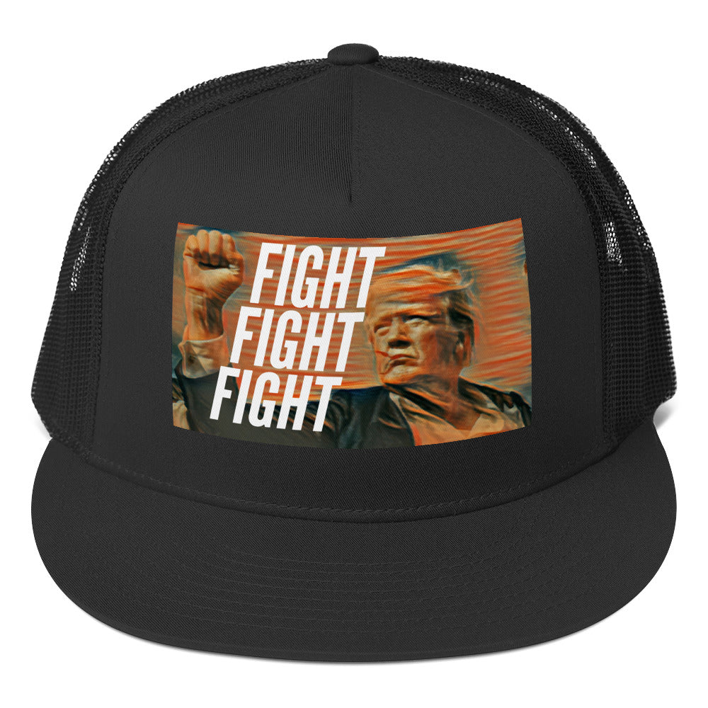 FIGHT FIGHT FIGHT Trucker Cap