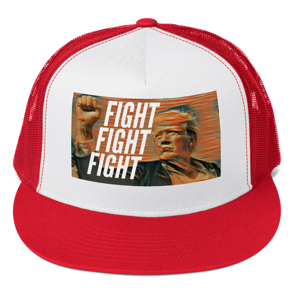 FIGHT FIGHT FIGHT Trucker Cap